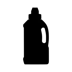 Laundry Detergent Bottle Silhouette