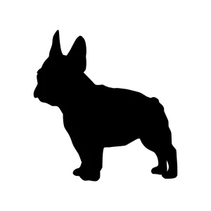 French Bulldog Silhouette Vector