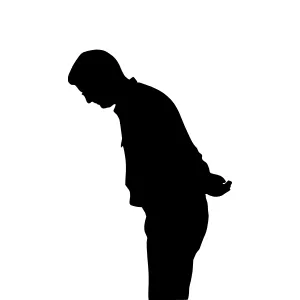 Silhouette Man - Isolated Figure