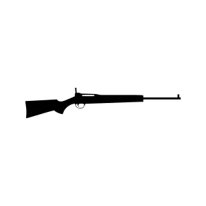 Black Rifle Silhouette Icon