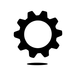 Gear Icon - Vector Illustration