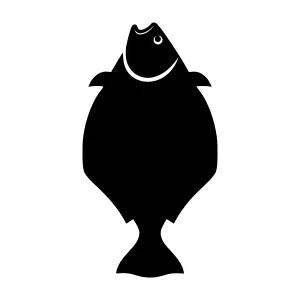 Black Fish Silhouette Icon