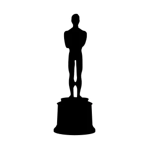 Silhouette Oscar Award Statue