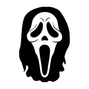 Scream Silhouette - Horror Icon