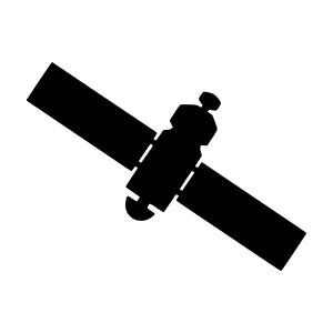 Satellite Icon - Vector Illustration