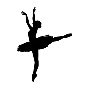 Silhouette Dancer Ballet Pose