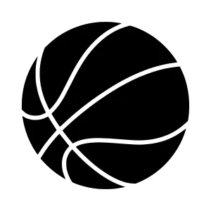 Basketball Silhouette Icon