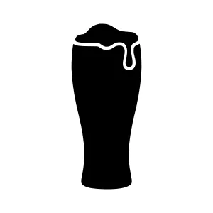 Beer Mug Silhouette Icon