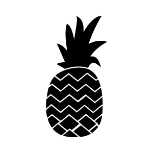 Pineapple Chevron Pattern Icon