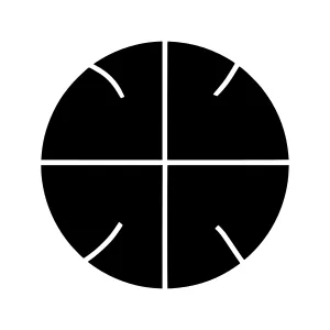 Minimalist Circular Diagram Icon