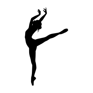 Silhouette Dancer - Ballet Pose