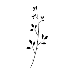 Minimalist Branch Silhouette