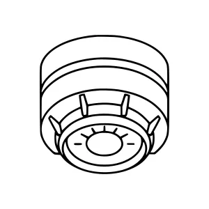 Line Art Gear Icon - Vintage Mechanical Parts