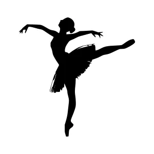 Silhouette Dancer Ballet Pose