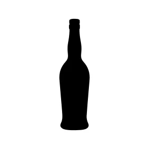 Bottle Silhouette Vector Icon