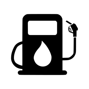 Fuel Pump Icon - Vector Illustration