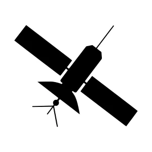 Satellite Icon - Vector Illustration