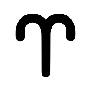 Ram Symbol Icon - Vector Illustration