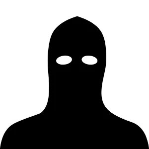 Silhouette Mask - Anonymous Figure