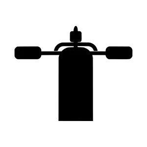 Spray Paint Can Icon - Black Silhouette