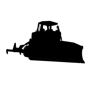 Silhouette Boat Vector Illustration