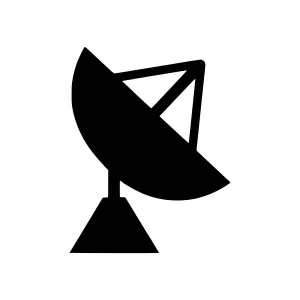 Satellite Icon - Vector Illustration