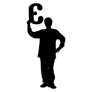 Silhouette Phone Call Gesture - Business Communication