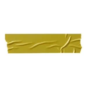 Yellow Duct Tape - Realistic Texture