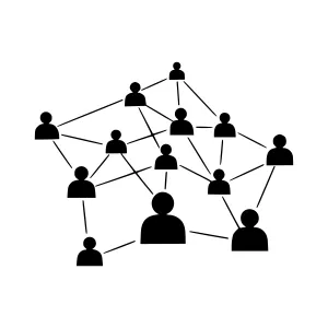 Network Connection Icon - People & Connections