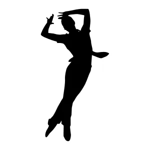Flamenco Dancer Silhouette