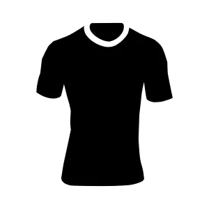 Black T-Shirt Silhouette Icon