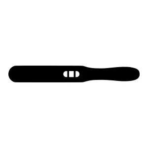Pregnancy Test Positive Icon - Simple Vector