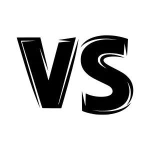 VS Symbol - Bold Contrast Icon