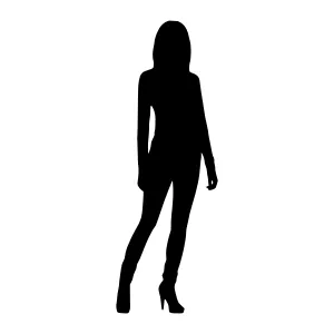 Silhouette Woman Fashion Figure