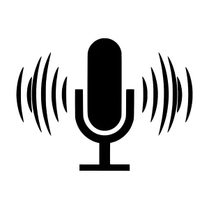 Microphone Icon - Audio Recording Vector