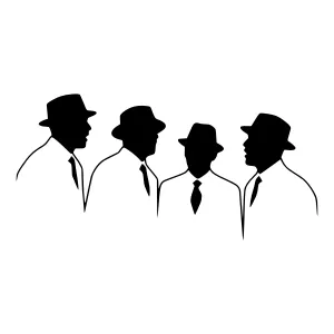 Silhouette Group - Business Men