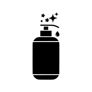 Spray Bottle Icon - Clean & Sparkling
