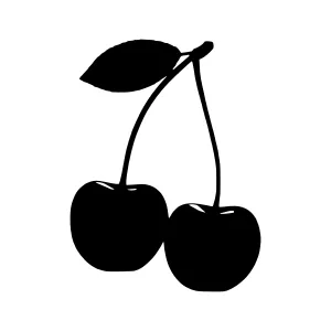 Black Cherry Silhouette