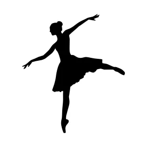 Silhouette Dancer - Ballet Pose