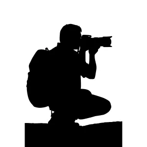 Silhouette Photographer - Black & White Photography