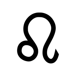 Leo Zodiac Symbol - Vector Icon
