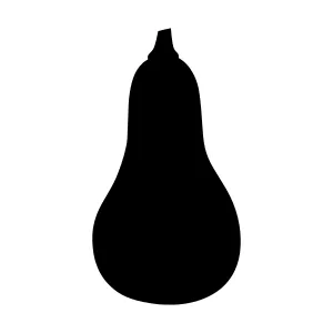 Black Light Bulb Silhouette
