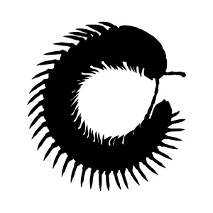Minimalist Mushroom Silhouette