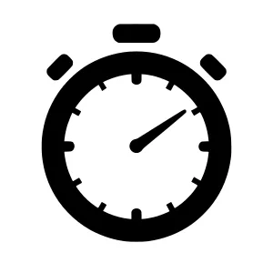 Stopwatch Icon - Vector Illustration
