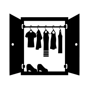 Wardrobe Icon - Black & White Minimalist Clothing
