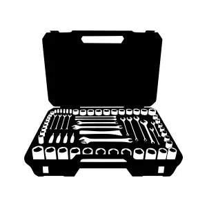 Toolbox Silhouette Vector Illustration