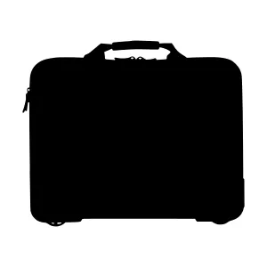 Laptop Case Silhouette - Black Outline
