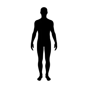 Silhouette Man - Minimalist Human Figure