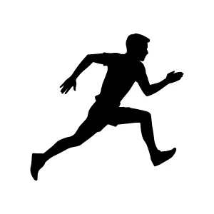 Silhouette Runner - Dynamic Action Sport