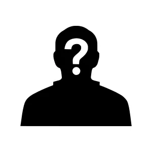 Silhouette Question Mark Head - Vector Illustration